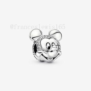 Pandora Mickey Mouse Pavé Clip Charm